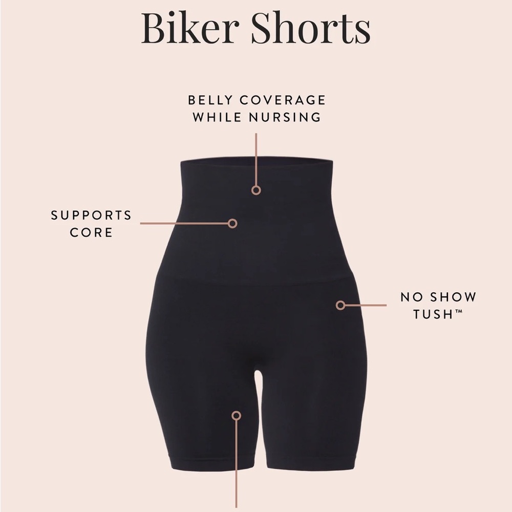 Belly Bandit Mother Tucker Compression Bike Shorts
